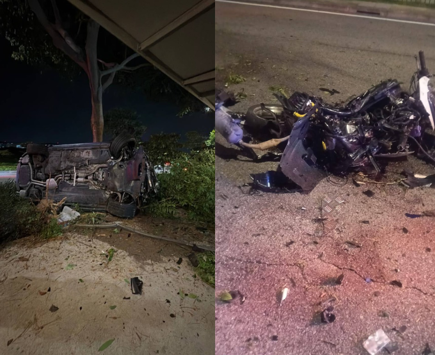 Police searching for pair who left scene of fatal Tampines accident